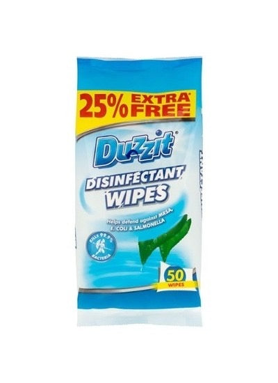 Duzzit Disinfectant Wipes 50counts