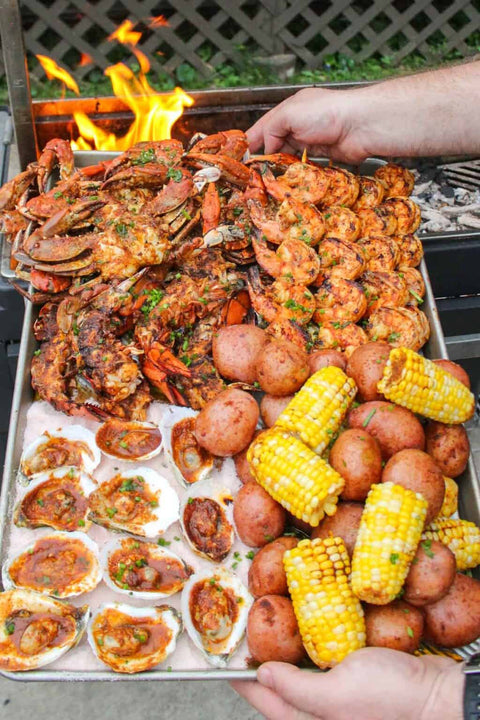 Grilled Seafood Platter