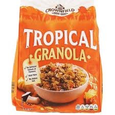 Crownfield Tropical Granola 1kg