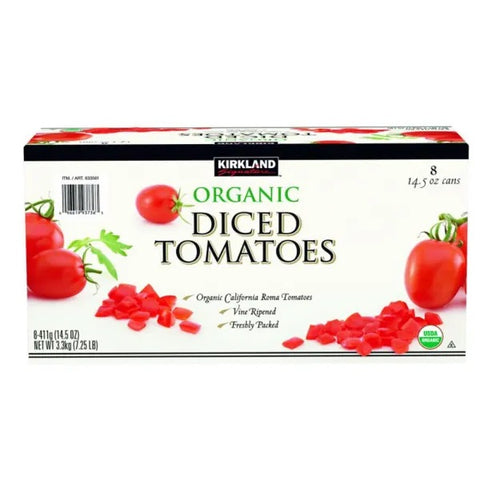 ￼Kirkland organic Diced Tomatoes 7.25lb