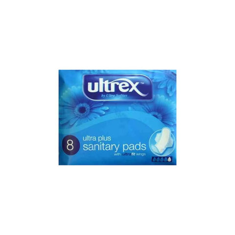 Ultrex Ultra Plus Sanitary Pads 8count