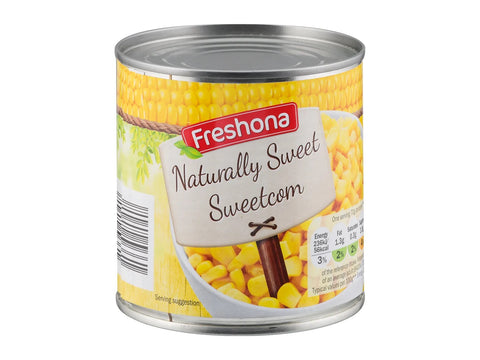 Freshona Supersweet Sweetcorn 340g