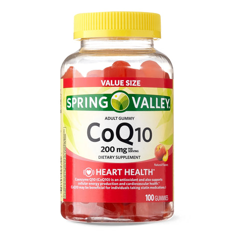 Spring Valley CoQ10 Adult Gummy 200mg,100count