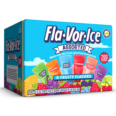 Fla•Vor•Ice Assorted 8.5kg(200pieces)