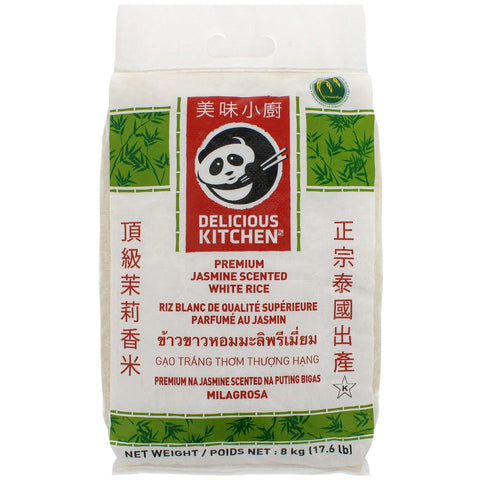 Delicious Kitchen Premium Jasmine Scented White Rice 8kg