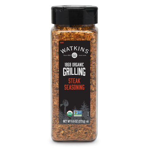 Watkins 1868 Organic Grilling Steak Seasoning 9.6 oz