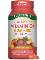 Nature’s Truth High Potency Vitamin D3 Gummies 120count