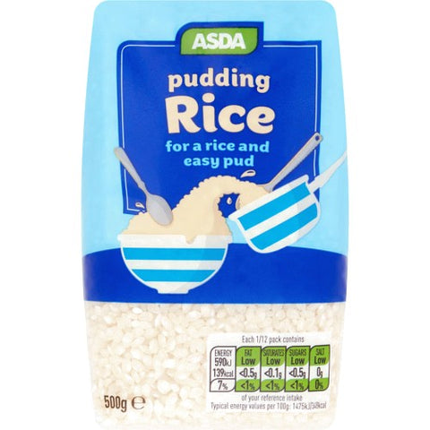 ASDA Pudding Rice 500g