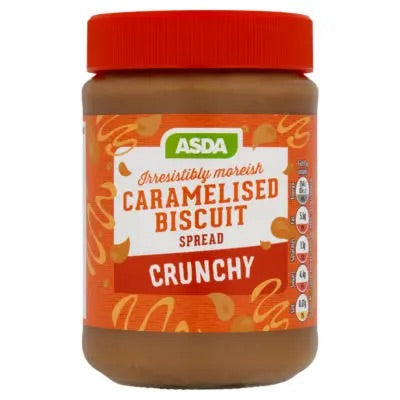 ASDA Crunchy Caramelised Biscuit Spread 400g