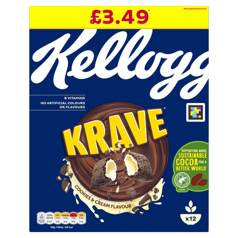 Kellogg Krave Cereal 100g