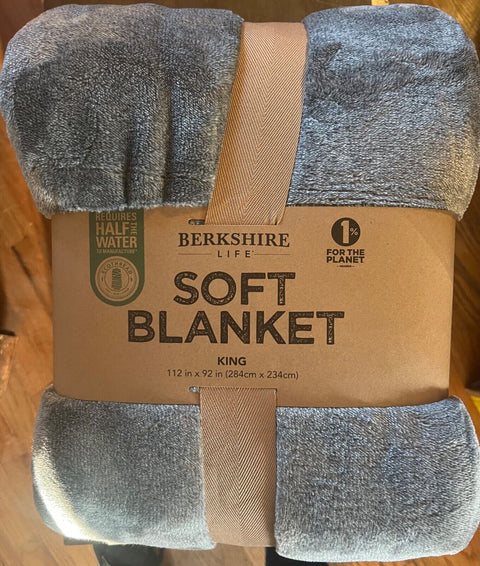 Berkshire Life Soft Blanket 112 in x 92 in