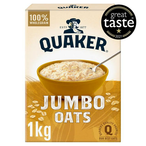 Quaker Jumbo Oats 1kg