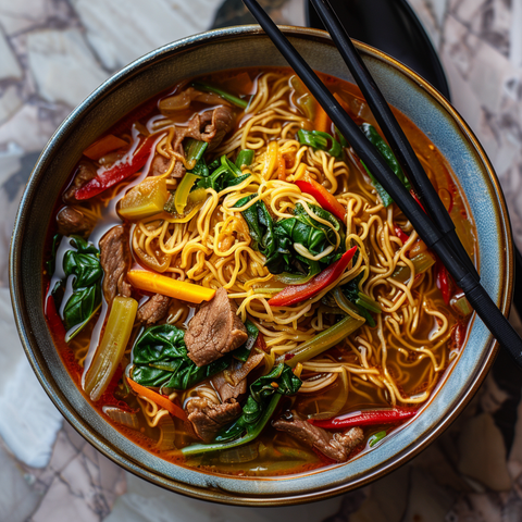 Singapore Soup Noodles