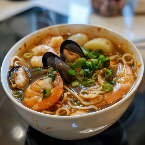 Seafood Soup Noodles