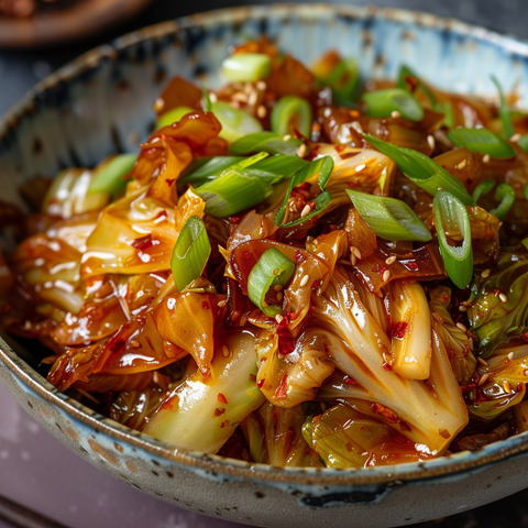 Spicy And Sour Chinese Cabbage