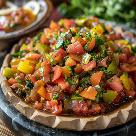 Timatim Salad(Tomato Salad)