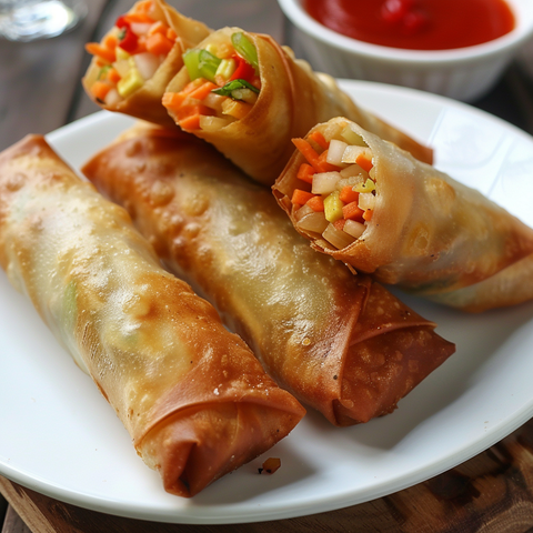 Vegetable Spring Rolls(5Pcs)