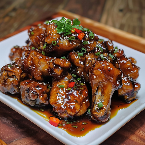 Honey Chicken Wings(6Pcs)