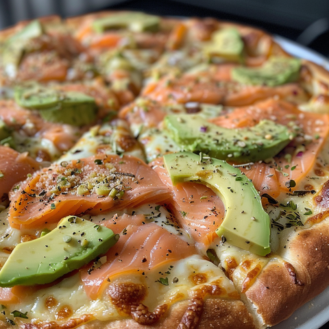 Pizza Salmon & Avocado