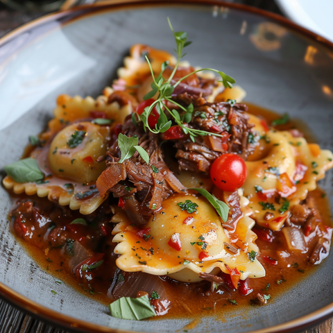 Ravioli Oxtail