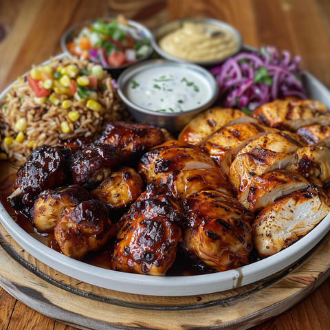 BBQ Chicken Platter