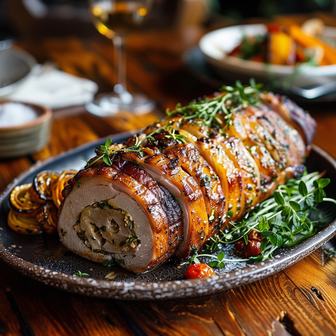 Porchetta Plater