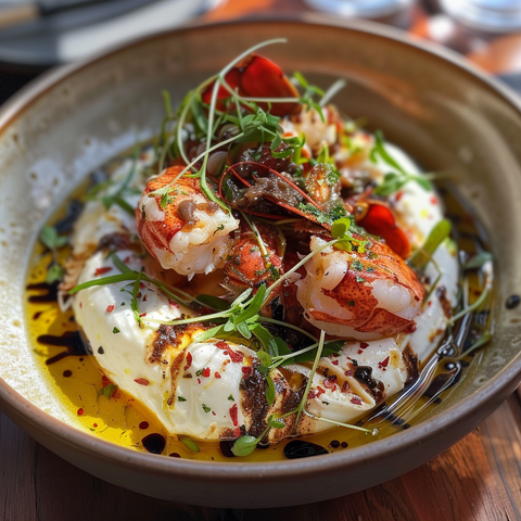 Truffle Lobster Burrata