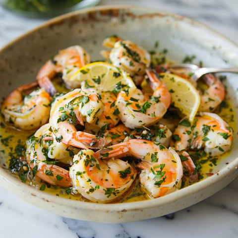 Capri Lemon Prawns