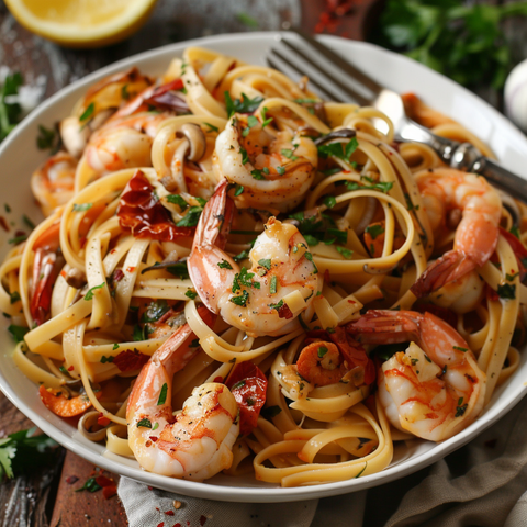 Mix Seafood Fettuccine