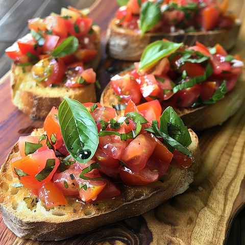 Bruschetta & Tomatoes