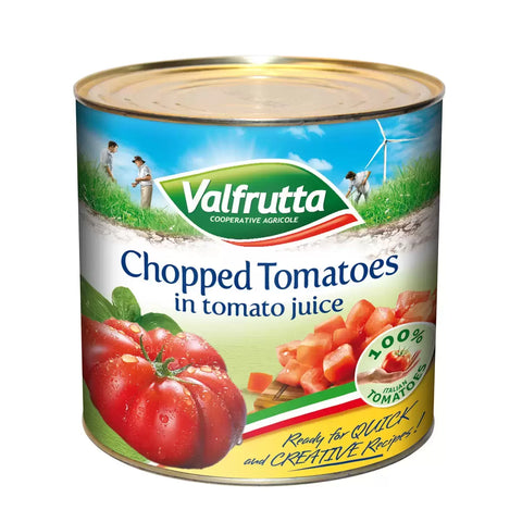 Valfrutta Chopped Italian Tomatoes 2.5kg