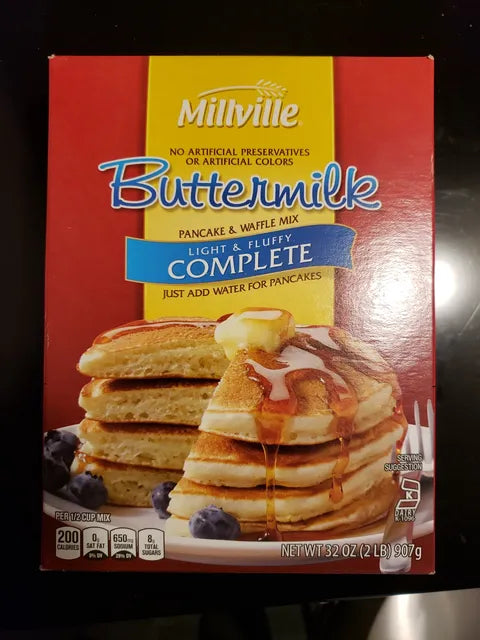 Millville Buttermilk Pancake & Waffle Mix 907g