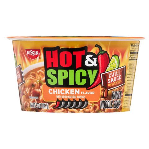 Nissin Hot & Spicy Cup Noodle 94.2g