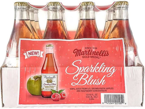 Martenillis Sparkling Blush,Apple & Raspberry 12count