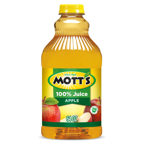 Mott's 100% Juice Original Apple Juice, 64 Fluid Ounce