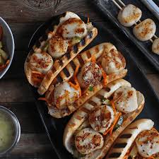 Grilled Scallop Roll