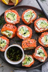 Crispy Smoked Salmon Roll