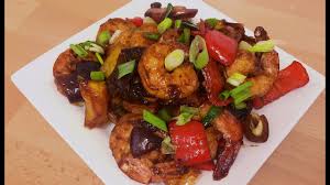 Prawns In Blackbean Sauce