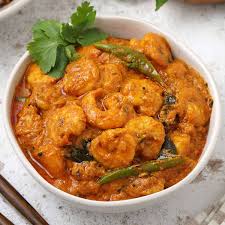 Prawns In Curry Sauce