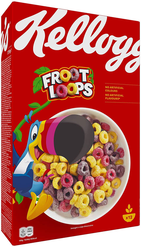 Kellogg`s Froot Loops Cereal 100g