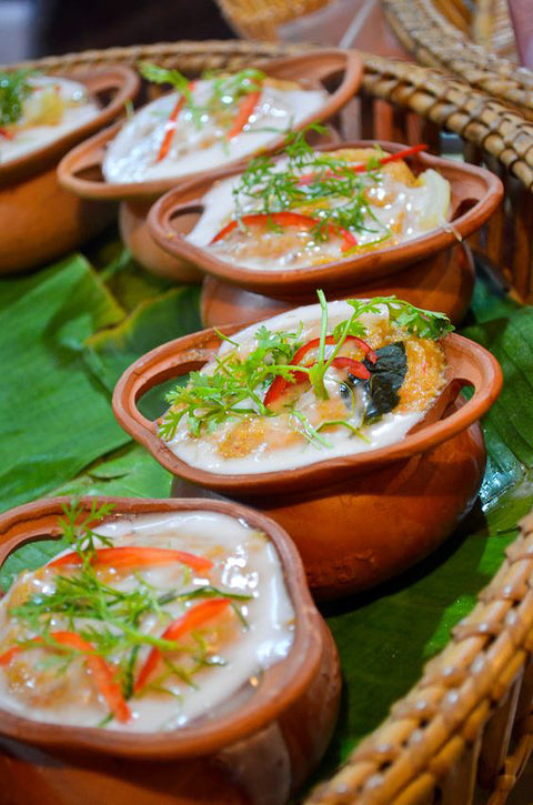 Steamed Fish In Red Curry Mousse / Ho Mok