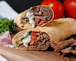 Lamb Sajj Wrap