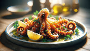 Poulpe Frit(Grilled Octopus)