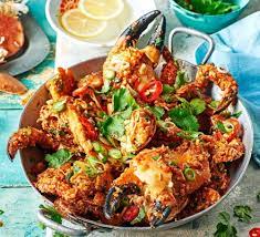 Spicy Dry Fried Crab In Red Chilli (seasonal)