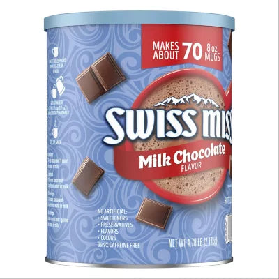 Swiss Miss Hot Chocolate Makes 70 8 oz mugs 2.7kg