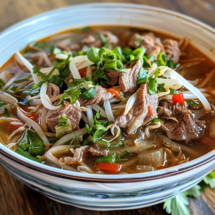 Lamb Rice Soup Noodles