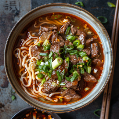 Sichuan Beef Soup Noodles